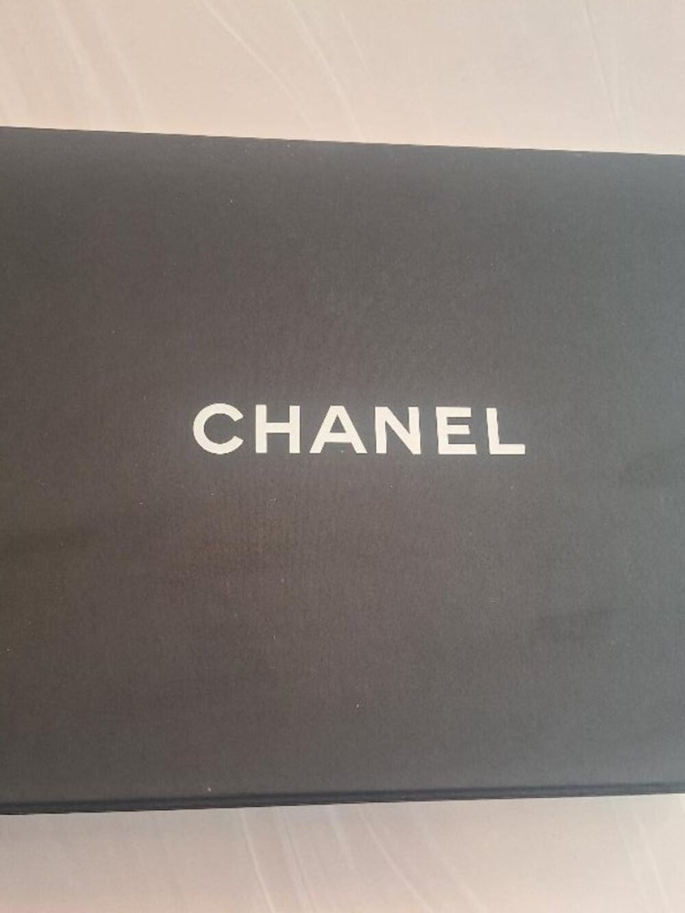 Magnetic CHANEL Box Empty Gift Box 12” X 8” X 4.5” w/ 86" Ribbon, Flower, Tissue